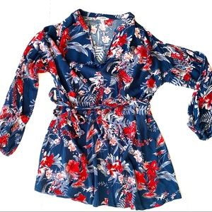 Umgee | Floral Long Sleeve Dress